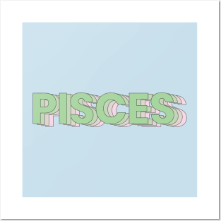 Pisces Posters and Art